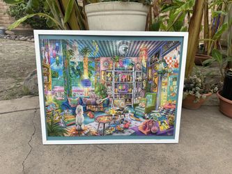 Puzzle Picture Frame-