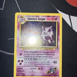 Sabrina’s Gengar, Gym Hero’s Unlimited