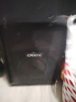 Crate speaker