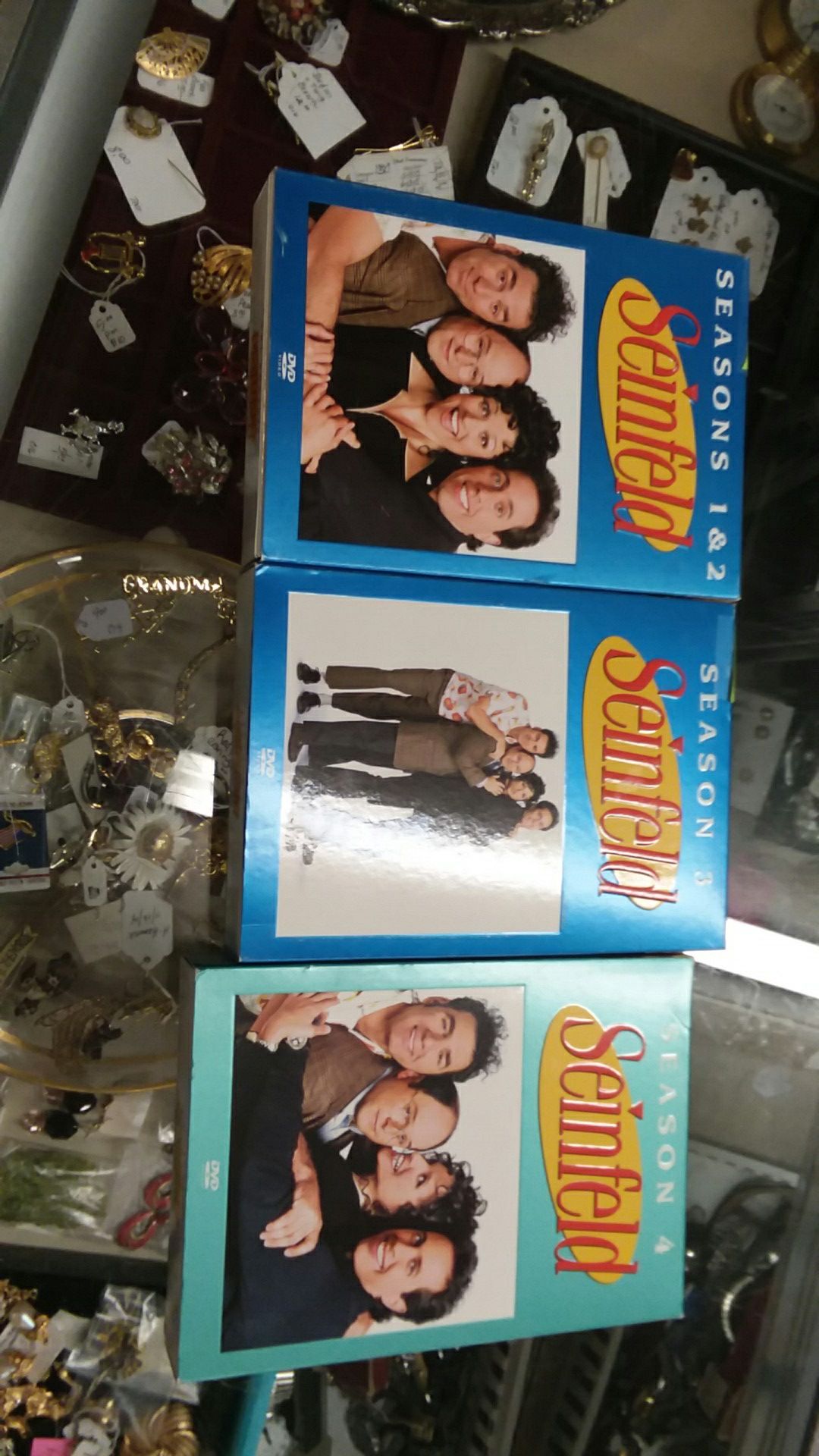 Seinfeld season 1,2,3,4 dvd excellent condition