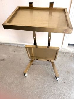 Gold Rolling Salon / Esthetician Tray