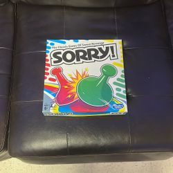 “Sorry” Board Game
