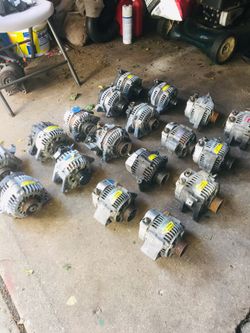 Used alternators.
