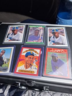 Ken Griffey Jr. And Barry Bonds rookies with errors