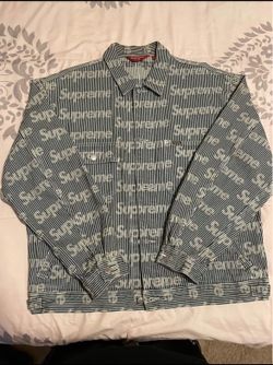 Supreme denim chore (stripe) Denim &Jacket