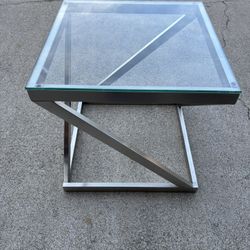 Side Table - Glass Tempered 