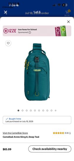 ❗️60% off msrp❗️ Camelbak Arete Sling 8, Deep Teal