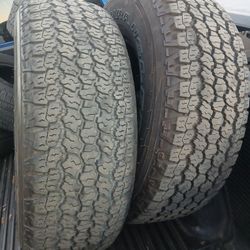 265/75R16 Goodyear Wrangler Tires (2)