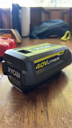 RYOBI battery  40V 4.0