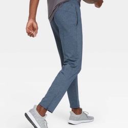 Men's Nylon Joggers  New With Tags $5 Each (navy) Size Small And Large $5