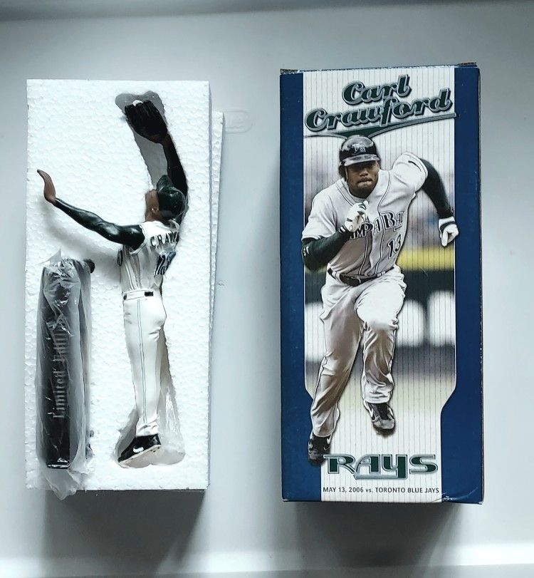 Tampa Bay Rays Carl Crawford #13 - Stadium Giveaway Statue 5/13/2006