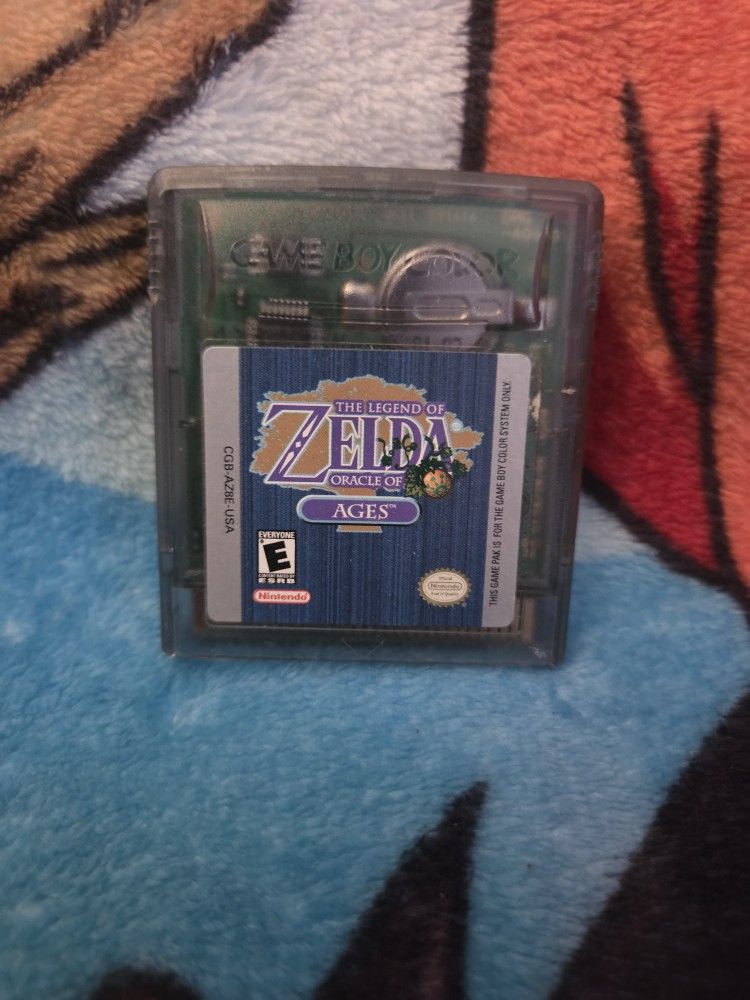 The Legend of Zelda Oracle of Ages for Nintendo Gameboy Color