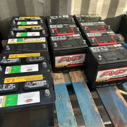 New And Rebuilt And Used Car Batterys 