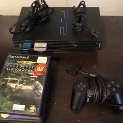 PS2 with 5 Games 