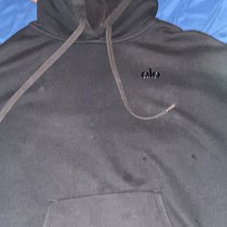 Alo black hoodie