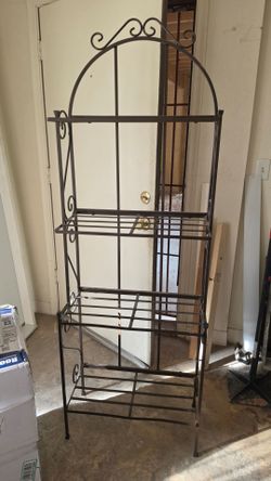 Metal shelf