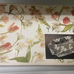 Viscount Frosted Crystal Clear Tray