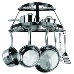 USED Range Kleen Double Shelf Wall Hanging Pot Rack