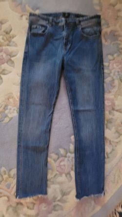 RARE MENS 91 COTTON ON SLIM LEG (32) waist 81cm inseam (32) BLUE JEANS VERY NICE! Daytona Beach