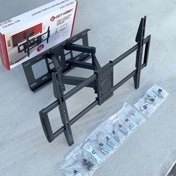 (New in Box) $39 Large Swivel 37-75” TV Wall Mount Bracket, VESA 600x400mm, Max Weight 110 LBS