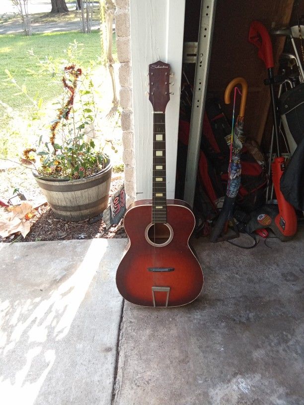 Silvertone Guitar 