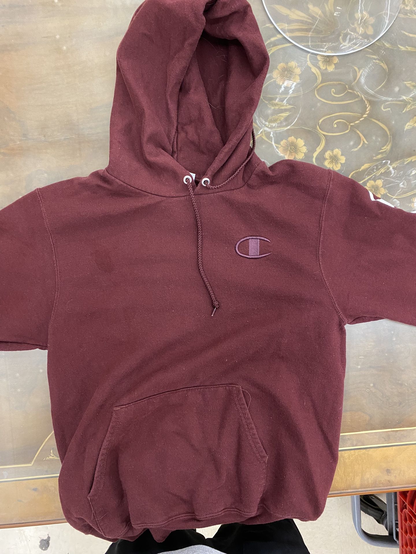 Red champion sweatshirt S