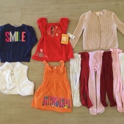 Girls Clothes Size 2T And 24 Months