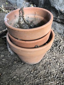 Terracotta Pots Size Small