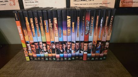 James Bond Movie Collection (DVD) 21 movies read description for details sold only as a set