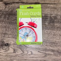 Flashcards telling time 