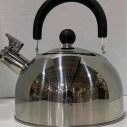 Stainless Steel Whistling Tea Kettle
