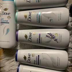 Body washes ($5 each)