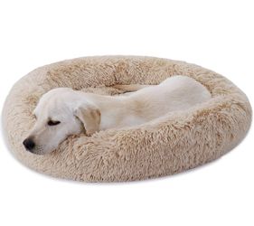 ZENY™ Pet Bed for Dogs & Cats, Anti-Slip, Machine Washable, Ultra Soft Washable Dog and Cat Cushion Bed