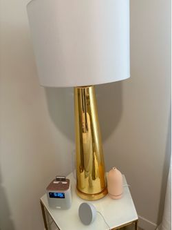 Lamp Mirrored Glass / Gold