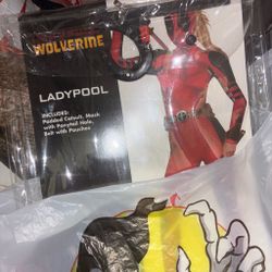 Ladypool cosplay XS