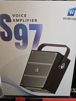 Winbridge S97 Voice amplifier with wireless microphone