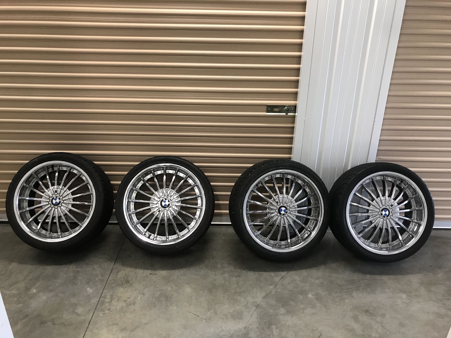 20” Chrome Wheels and Tires. BMW, Benz, Imports