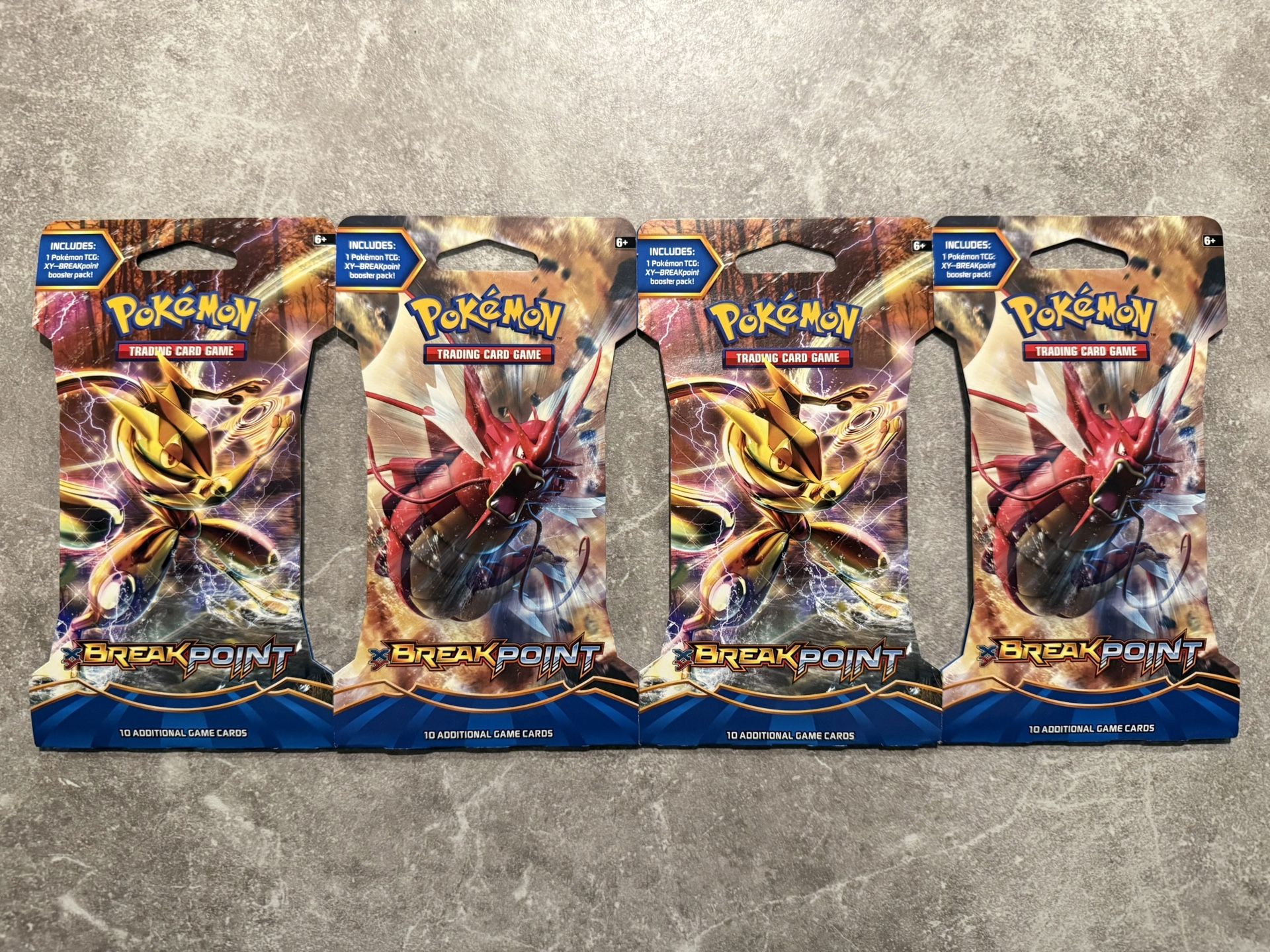 Pokemon Break Point Sleeved Booster Packs