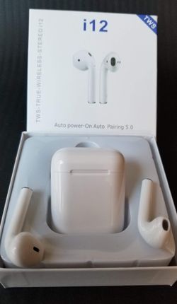 New Bluetooth/rechargeable/earpiece/ Headphones/earbuds/headset many styles i12, airpods, airpod pro and more compatible with iPhone or android Bz9