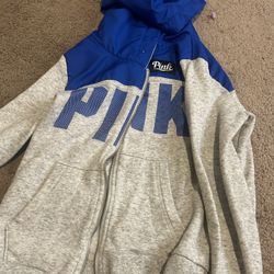 Pink Zip Up Hoodie