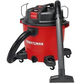 Craftsman 16 gal Corded Wet/Dry Vacuum 12 amps 120 V 6.5 HP