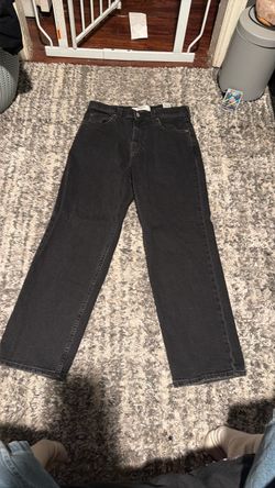 Black baggy holister jeans w32 L30