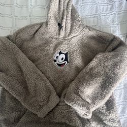 H&M Felix The Cat Fuzzy Hoodie