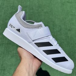 ADIDAS POWERLIFT 5 “CLOUD WHITE / CORE BLACK” (Size 10.5, Men’s)