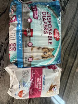 Dog’s female diapers L & M