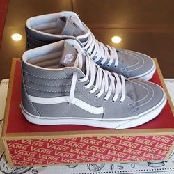 Vans Gray/ White Size 10.5 M