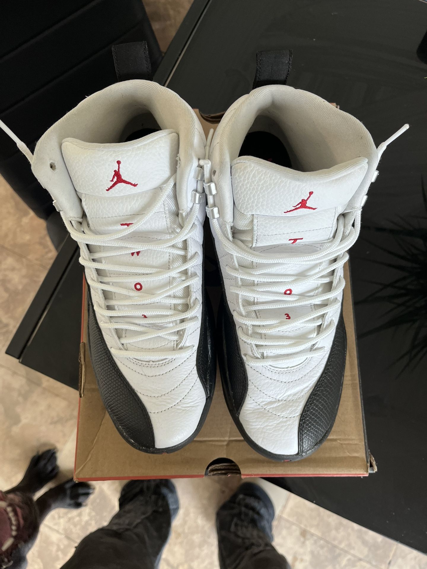 Jordan 12 Taxi Flip