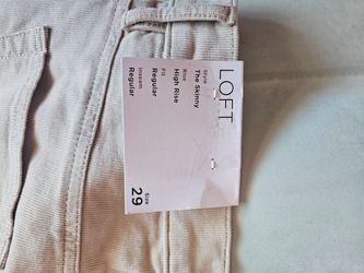 Loft Skinny Pants in Corduroy NWT
