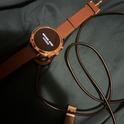 Michael Kors Gen 4 Genuine Smart Watch fully working W/ Custom Band 