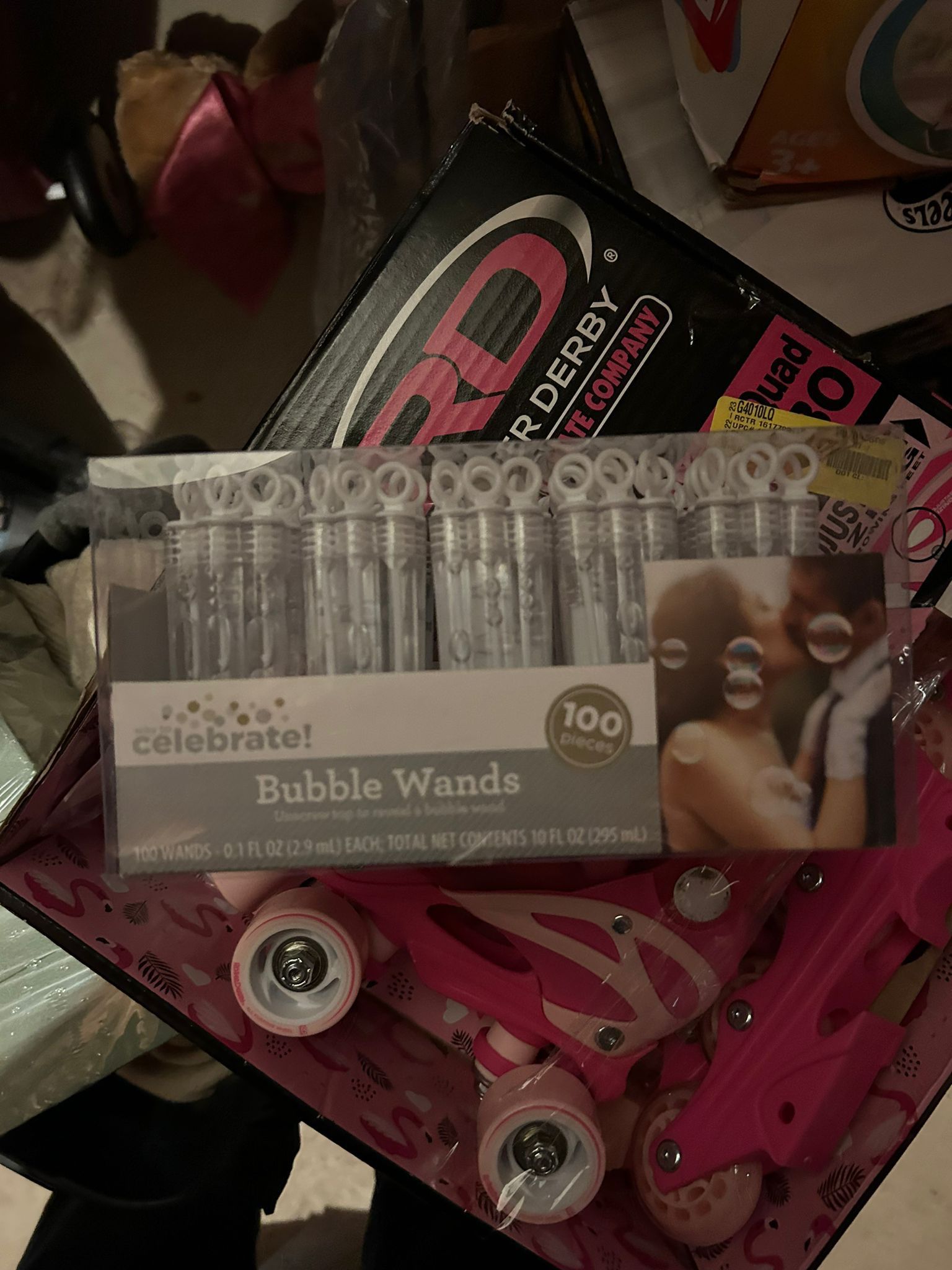 Way to Celebrate Ring Bubble Wands Party Favors, 100 Count 